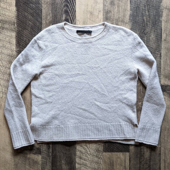 Jenni Kayne Everyday Sweater Knit Wool Cashmere Oatmeal - Picture 2 of 7